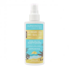 Alphanova gel apaisant après-soleil à l’aloe vera bio 125ml