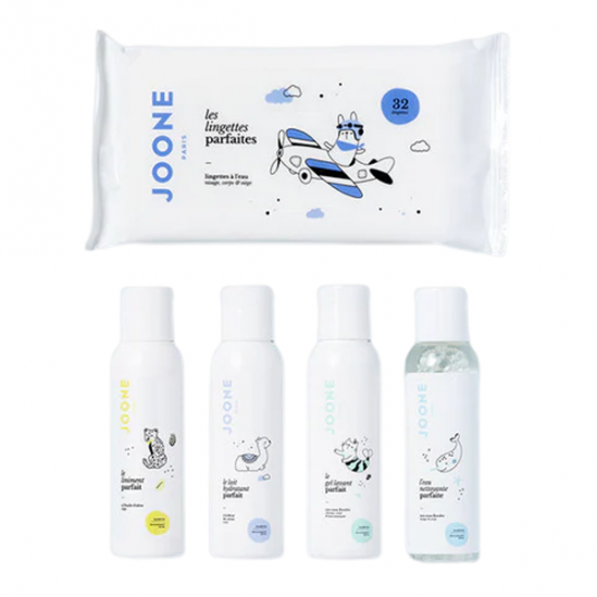 Joone la trousse de voyage parfaite lingettes eau