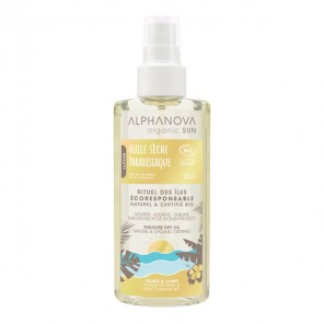 Alphanova huile sèche paradisiaque après-soleil au monoï de Tahiti 125ml