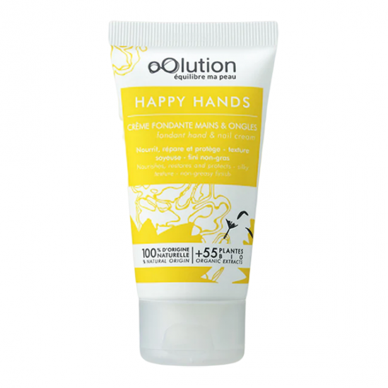 Oolution happy hands crème fondante mains et ongles 50ml