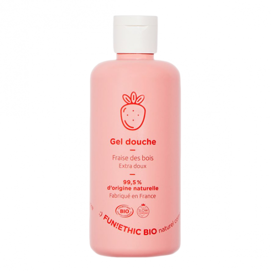 Fun'ethic gel douche fraise des bois 250ml