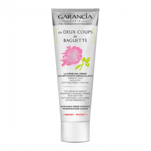 Garancia en deux coups de baguette demaquillante rose 120ml