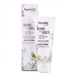 Aquateal retour aux sources soin visage hydratant anti-burnout 50ml