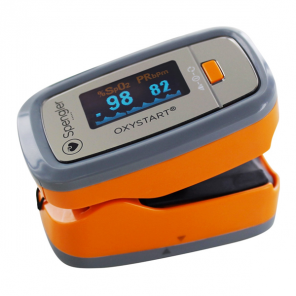 Spengler oxymètre de pouls oxystart orange