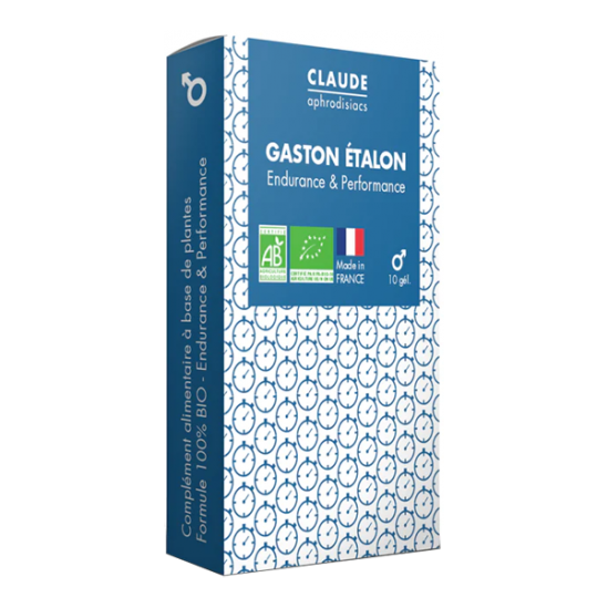 Claude Paris gaston étalon bio 10 gélules