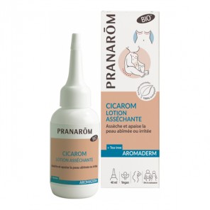 Pranarôm aromaderm cicarom lotion asséchante bio 40ml