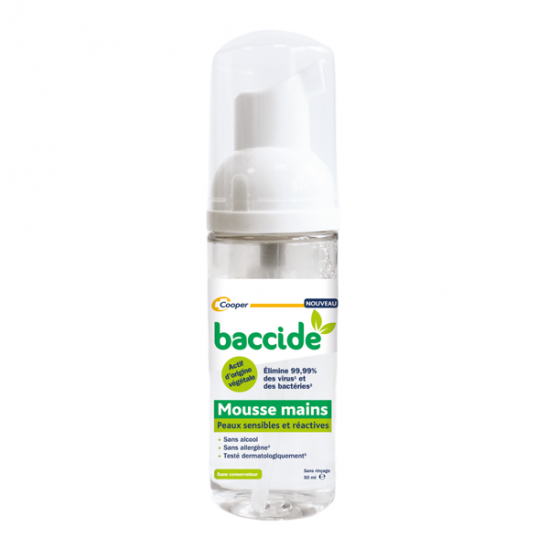 Baccide mousse mains 180ml