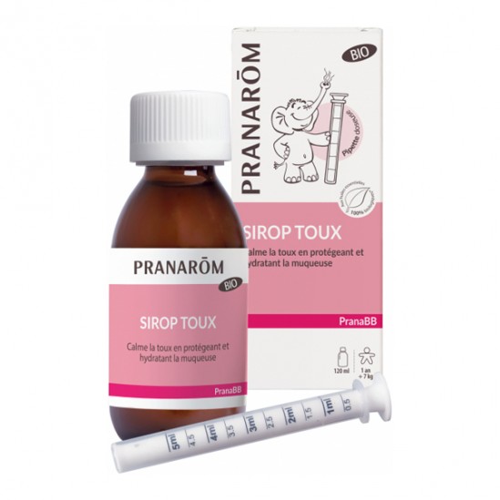 Pranarom pranaBB sirop toux bio 120ml