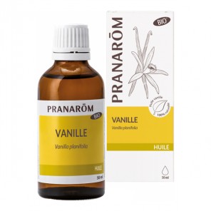 Pranarôm huile végétale vanille bio 50ml