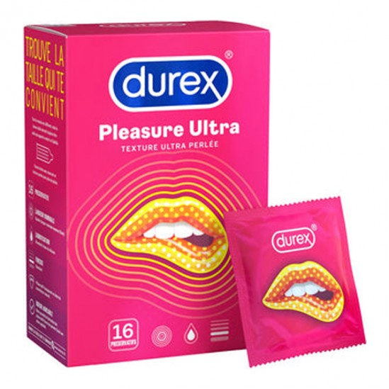 Durex Pleasure Ultra 16 préservatifs