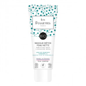 Les poulettes Paris masque détox peau nette 75ml