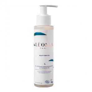 Leonia gel nettoyant doux antioxydant au thé blanc bio 150ml