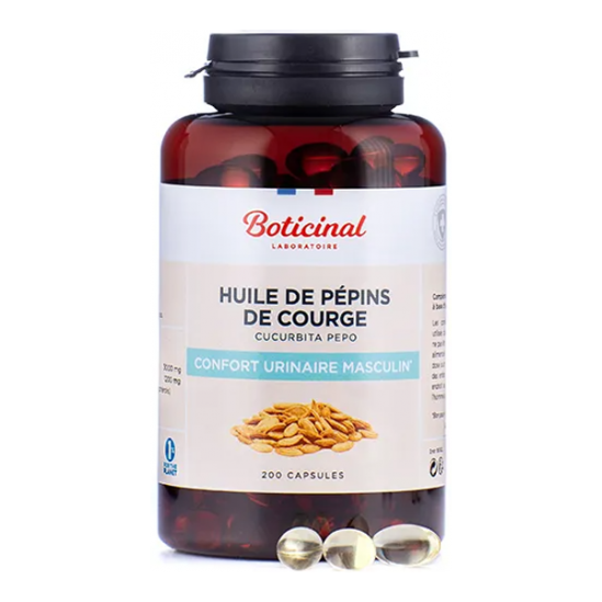 Boticinal huile de pépins de courge 200 capsules