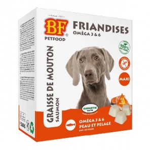 Biofood friandises chien articulation souplesse au saumon 40 pièces