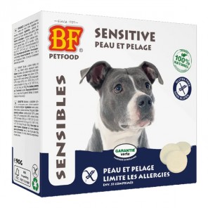 Biofood chien peau sensible et pelage 55 comprimés