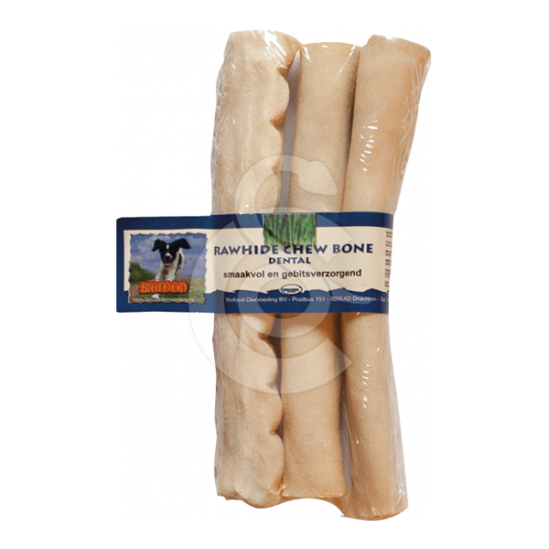 Biofood os à mâcher roll pour chien 3 pièce 15cm
