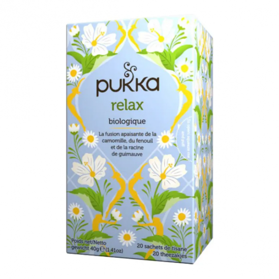 Pukka infusion trois camomilles bio 20 sachets