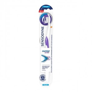Sensodyne brosse à dents souple rapide action