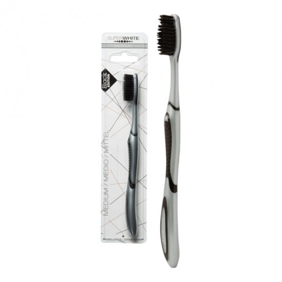 Superwhite brosse à dents black edition medium