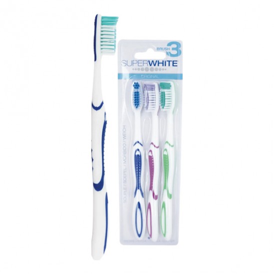 Superwhite brosse à dents brush lot de 3
