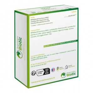 Prescription nature biotic voyage 20MD 15 gélules