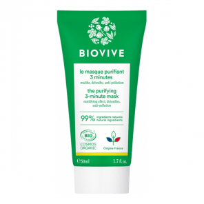 Biovive masque purifiant 3 minutes bio 50ml