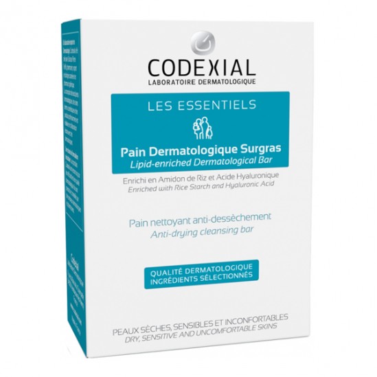 Codexial Les essentiels pain dermatologique surgras 100g