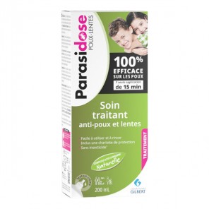 Parasidose poux & lentes soin traitant 200ml
