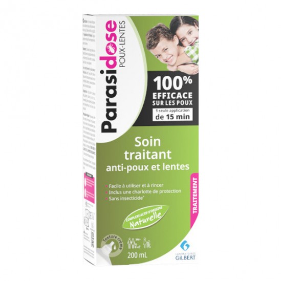 Parasidose poux & lentes soin traitant 200ml