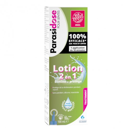 Parasidose poux & lentes lotion 2 en 1 - 100ml