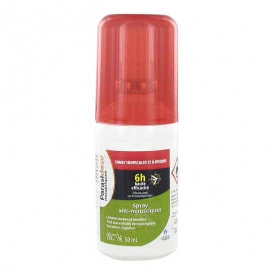 Parasidose zones tempérées spray anti-moustiques & tiques 100ml