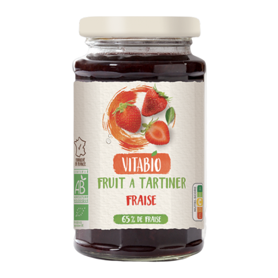 Vitabio fruit à tartiner fraise 290g