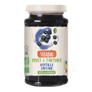 Vitabio fruit à tartiner myrtille sauvage 290g