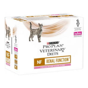 Purina pro plan vet diets chat feline nf renal function saumon 10x85g
