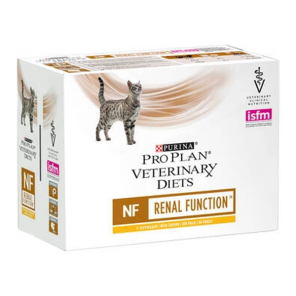 Purina pro plan vet diets chat feline nf renal function poulet 10x85g