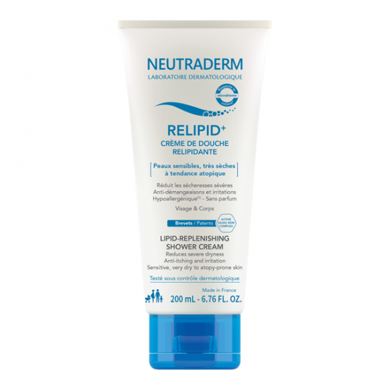 Neutraderm relipid+ crème de douche relipidante 200ml