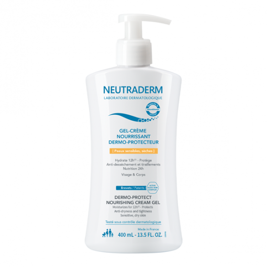 Neutraderm gel crème nourissant dermo-protecteur visage & corps 400ml
