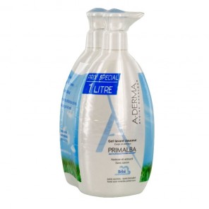A-Derma Primalba gel lavant douceur duo 500ml