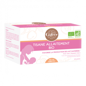 Gifrer tisane allaitement fruits rouges 20 sachets
