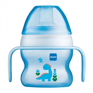 Mam starter cup tasse à bec souple 6 mois + bleu 150ml