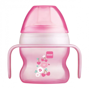 Mam starter cup tasse à bec souple 6 mois + bleu 150ml