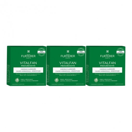 René furterer vitalfan antichute progressive 3 x 30 capsules