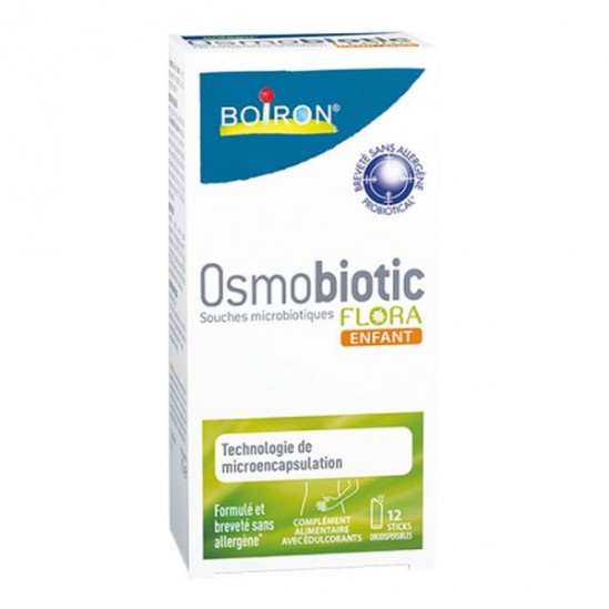 Boiron osmobiotic flora enfant 12 sachets