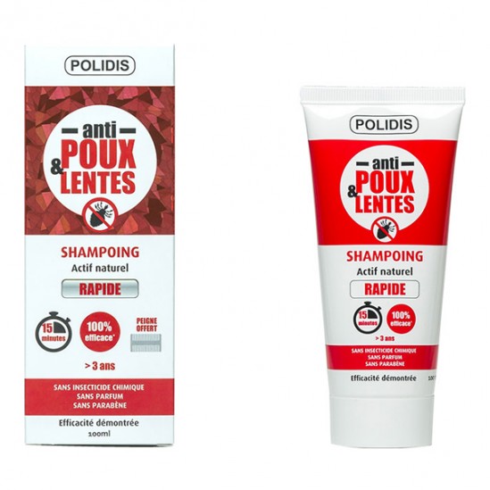 Polidis anti-poux & lentes shampoing 100ml