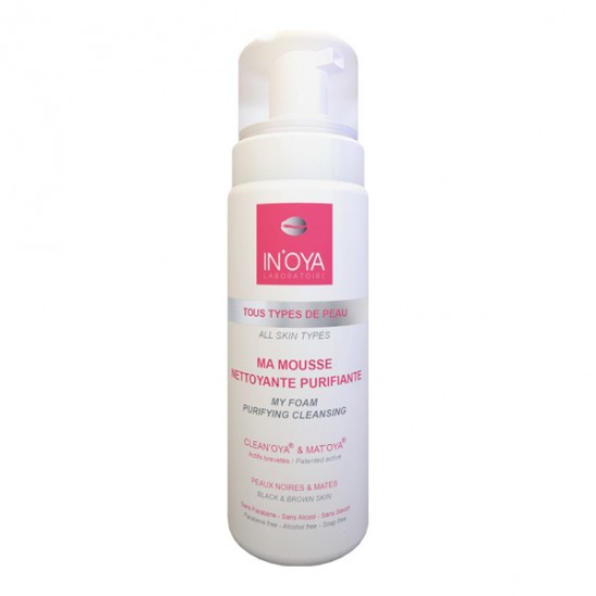 In'oya mousse nettoyante purifiante 150ml