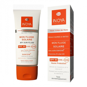 In'oya fluide solaire spf50 sun’oya 50ml