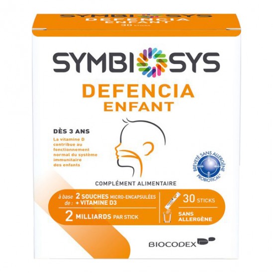 Symbiosys defensia enfant 30 sticks 60g