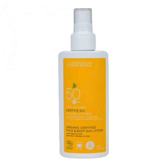 Haut Ségala spray solaire haute protection spf50 - 125g