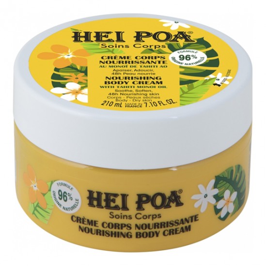 Hei Poa crème corps nourrissante au monoï de Tahiti AO 210ml