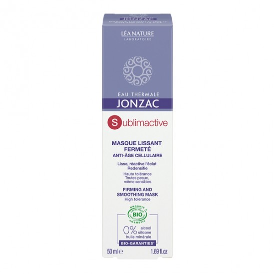 Jonzac Sublimactive Masque lissant fermeté bio 50ml